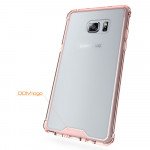 Wholesale Galaxy Note FE / Note Fan Edition / Note 7 Air Hybrid Clear Case (Rose Gold)